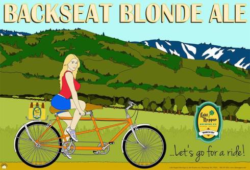 Backseat Blonde Poster